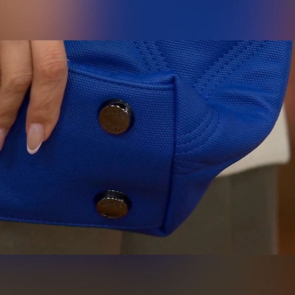 Lug Alto Matte Luxe Vegan Leather Tote. Sapphire blue. NWT - Picture 8 of 8